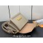 Louis Vuitton Epi grained cowhide leather Mini Dauphine Bag M23559 Poivre Brown 2023