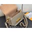 Louis Vuitton Epi grained cowhide leather Mini Dauphine Bag M23559 Poivre Brown 2023