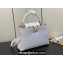 Louis Vuitton Taurillon leather Capucines BB Flower Crown Bag M23331 Crème Nacre 2023