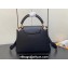 Louis Vuitton Taurillon leather Capucines BB Flower Crown Bag M23263 Black 2023