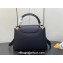 Louis Vuitton Taurillon leather Capucines MM Flower Crown Bag M54663 Black 2023