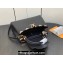 Louis Vuitton Taurillon leather Capucines MM Flower Crown Bag M54663 Black 2023