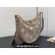 Louis Vuitton Monogram Empreinte Leather Loop Hobo Bag M46738 Dove Gray/Cream 2023