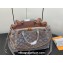 Louis Vuitton Mahina perforated calfskin leather Bella Tote Bag M23395 Flight Mode Gray 2023