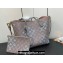 Louis Vuitton Mahina perforated calfskin leather Blossom MM Bag M23387 Flight Mode Gray 2023