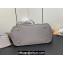 Louis Vuitton Mahina perforated calfskin leather Blossom MM Bag M23387 Flight Mode Gray 2023