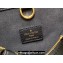 Louis Vuitton Taurillon leather Lock It MM Bag M22914 Black 2023