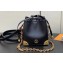 Louis Vuitton LV Charms Noe Purse Bag M82886 Leather Black 2023