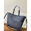 Louis Vuitton Mahina perforated calfskin leather Blossom MM Bag M21851 Black 2023