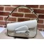 Gucci Horsebit 1955 small shoulder bag 764155 leather White