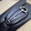 Gucci Horsebit 1955 small shoulder bag 764155 leather Black