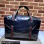 Gucci GG Crystal canvas Large duffle bag with Web 758664 Black 2023