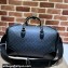 Gucci GG canvas Duffle bag with Interlocking G 696014 Black 2023