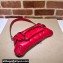 Gucci Horsebit Chain small shoulder bag 764339 quilted leather Red