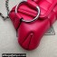 Gucci Horsebit Chain small shoulder bag 764339 quilted leather Red