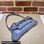 Gucci Horsebit Chain small shoulder bag 764339 quilted leather Gray