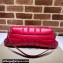 Gucci Horsebit Chain medium shoulder bag 764255 quilted leather Red