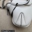 Gucci Horsebit Chain medium shoulder bag 764255 quilted leather White