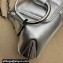 Gucci Horsebit Chain medium shoulder bag 764255 quilted leather Silver