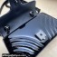 Gucci GG Marmont patent mini shoulder bag 446744 Black 2024