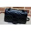 Gucci GG Marmont mini shoulder bag 446744 Black brass hardware 2024