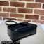 Gucci GG Marmont mini shoulder bag 446744 Black brass hardware 2024