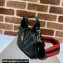 Gucci Jackie 1961 Mini Shoulder Bag 685127 Denim Black