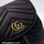 Gucci GG Marmont Rucksack Backpack Bag 528129 Black