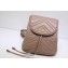 Gucci GG Marmont Rucksack Backpack Bag 528129 Nude