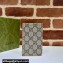 Gucci Long card case with GG detail 768249 Beige/Yellow