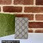 Gucci Long card case with GG detail 768249 Beige/Blue