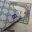 Gucci Long card case with GG detail 768249 Beige/Blue