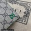 Gucci Long card case with GG detail 768249 Beige/Green