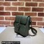 Gucci Jumbo GG small messenger bag 760235 leather Green 2023