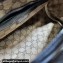 Gucci Small duffle bag with tonal Double G 725701 Leather Black 2023