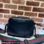Gucci Shoulder bag with tonal Double G 725696 Leather Black 2023