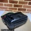 Gucci Shoulder bag with tonal Double G 725696 Leather Black 2023