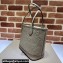 Gucci Jumbo GG small tote bag 726762 leather Gray 2023