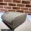 Gucci Jumbo GG small tote bag 726762 leather Gray 2023