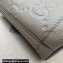 Gucci Jumbo GG small tote bag 726762 leather Gray 2023