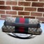 Gucci Horsebit Chain medium shoulder bag 764255 Beige and ebony Original GG canvas