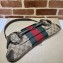 Gucci Horsebit Chain medium shoulder bag 764255 Beige and ebony Original GG canvas