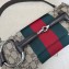 Gucci Horsebit Chain medium shoulder bag 764255 Beige and ebony Original GG canvas