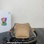 Prada Leather mini shoulder Bag 1BH191 Beige 2023