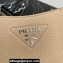 Prada Leather mini shoulder Bag 1BH191 Beige 2023