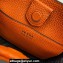 Prada Leather mini shoulder Bag 1BH191 Orange 2023