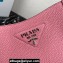 Prada Leather mini shoulder Bag 1BH191 Pink 2023