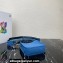 Prada Leather mini shoulder Bag 1BH191 Blue 2023