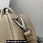 Prada Leather top-handle bag 1BB102 Camel 2023