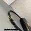 Prada Medium brushed leather handbag 1BD343 Black 2023